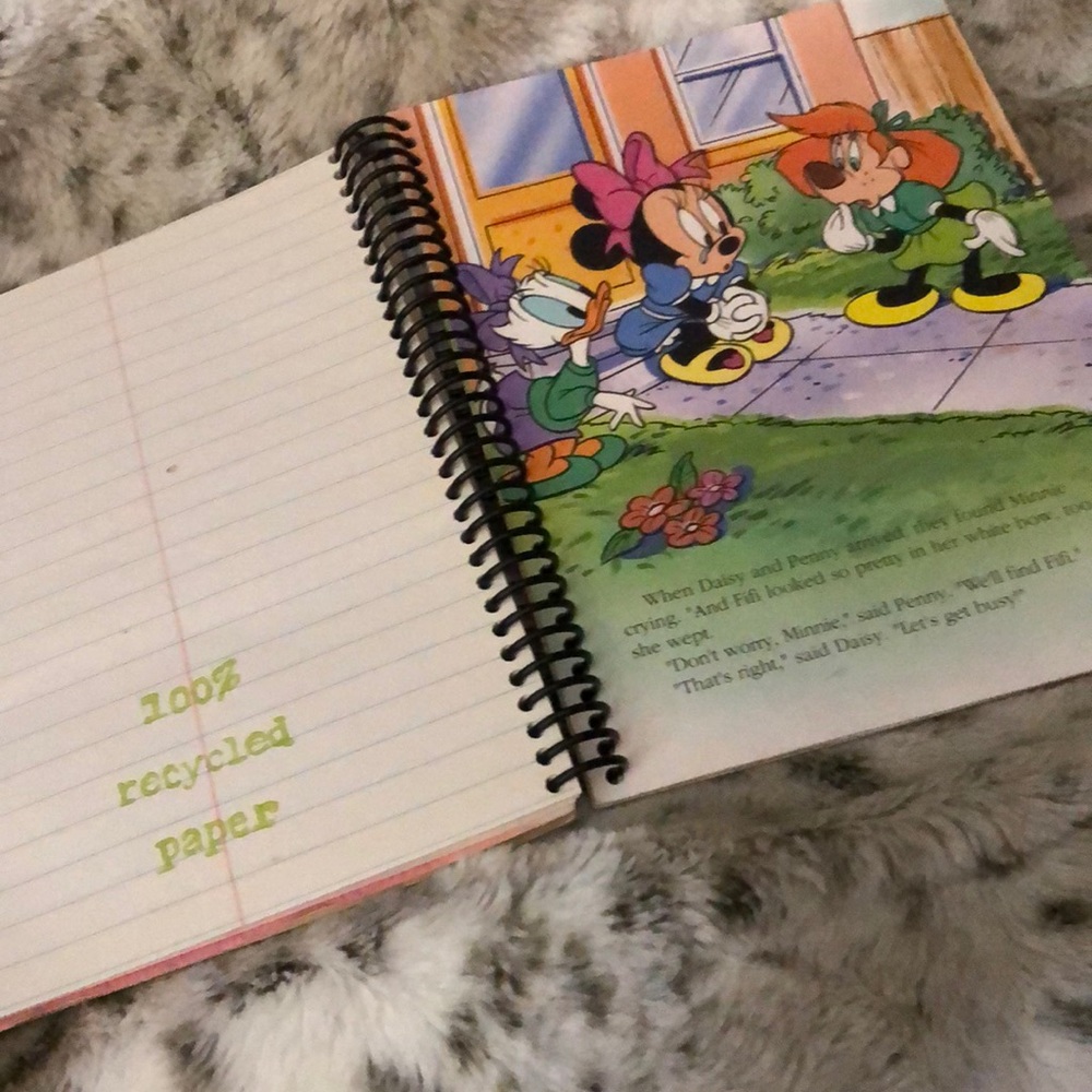 Repurposed Minnie Golden Book/Notebook - Picture 5 of 7